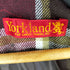 ヨークランド YORKLAND ベルトデザインノースリーブチェックワンピース レディース